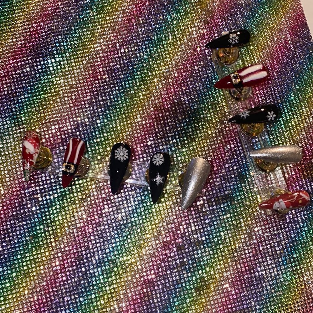 Christmas Nails 20piece press on nails